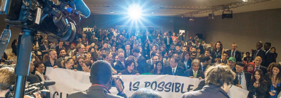 As US, EU step back, climate talks could signal geopolitical shift.