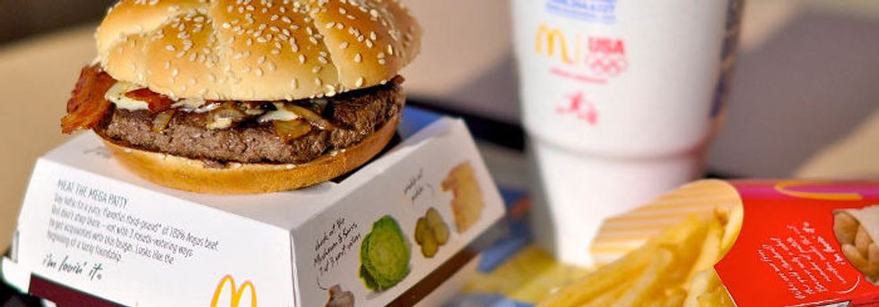 Fast food with a side of fluorinated chemicals.