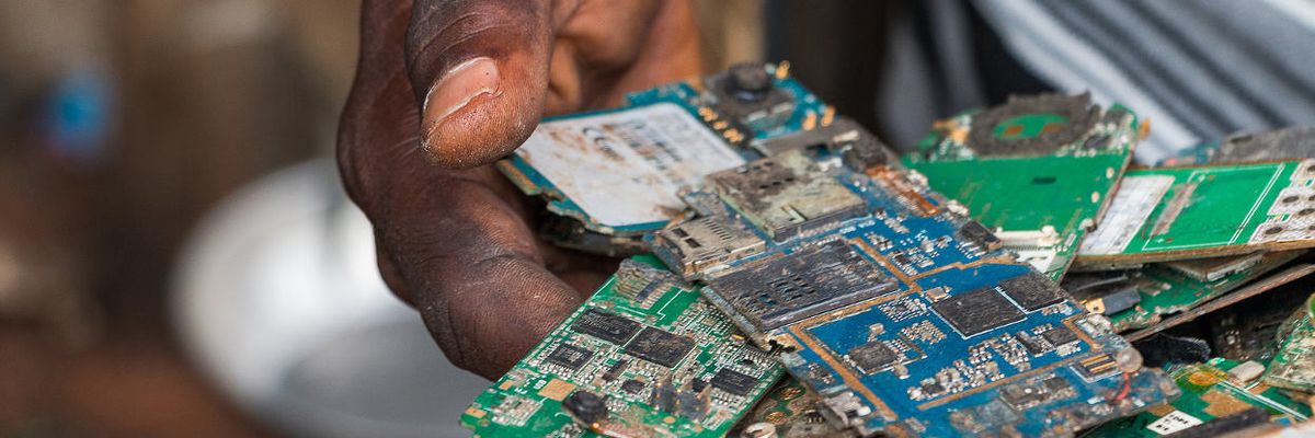 The world is sending tons of illegal, electronic waste to Nigeria: Report