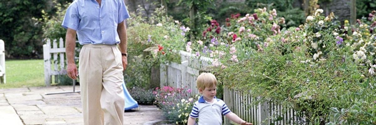 The green Father of the Groom