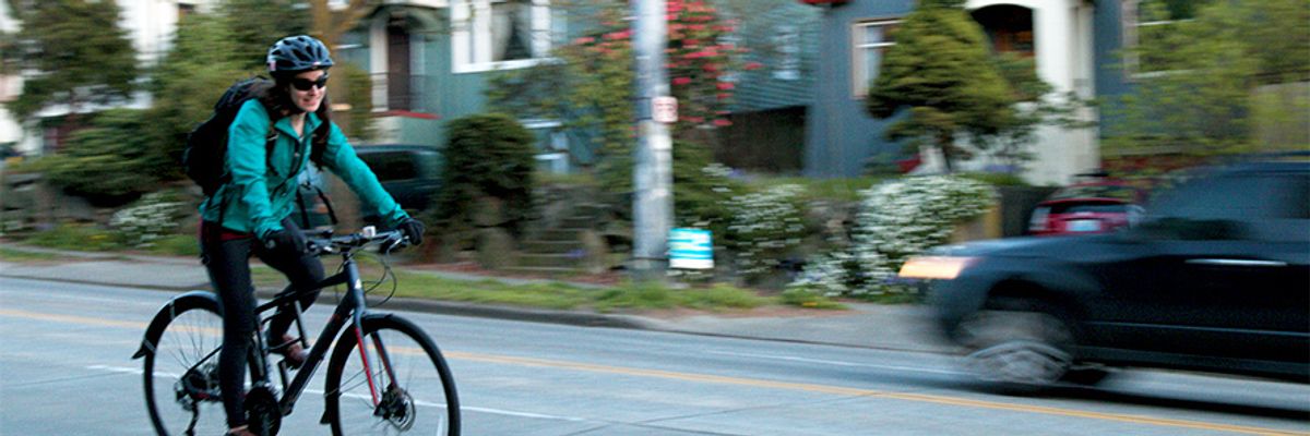 Essay: Biking in dirty air