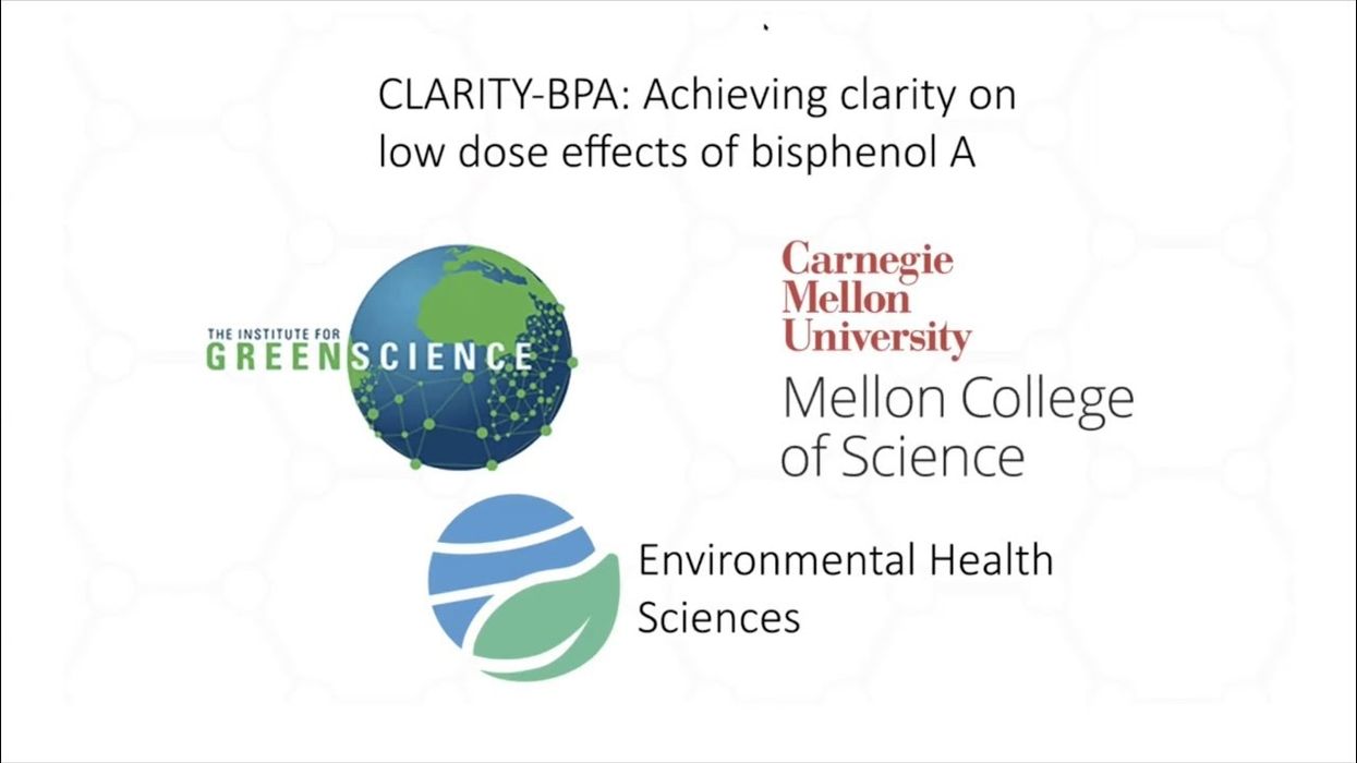 Webinar: The science of BPA, from scientists