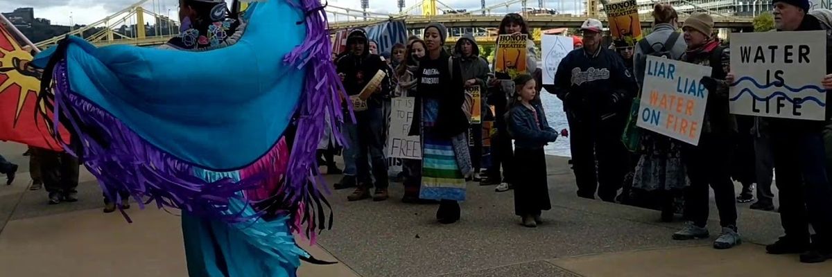 This is what indigenous resistance to fracking looks like in Pennsylvania