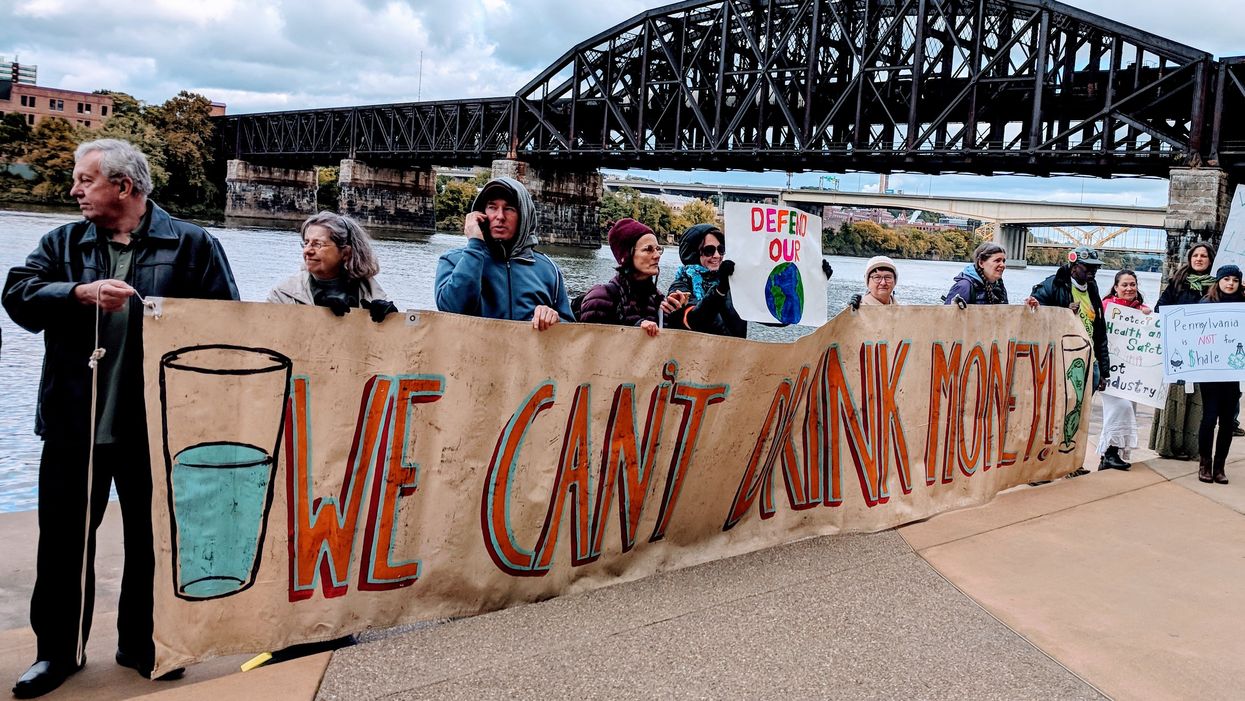 Fracking conference and opposing tribal rally highlight competing visions for Western Pennsylvania’s future