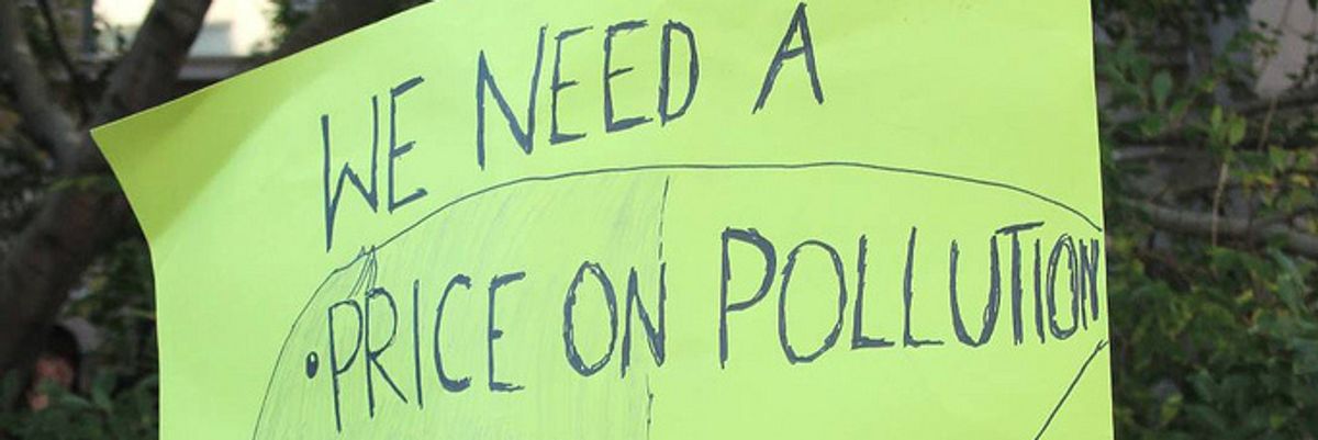 Bell: Pump the breaks on climate tax talk