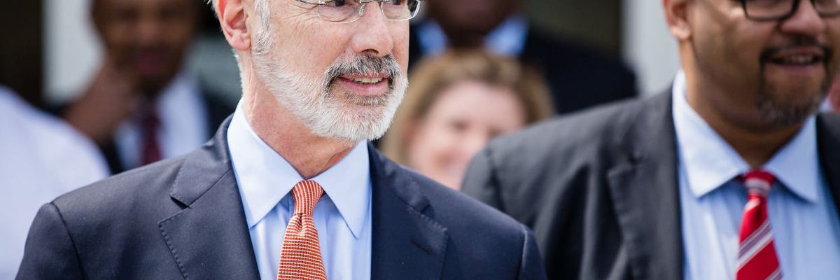 Parents of child cancer victims plead with PA Governor Wolf to attend cancer crisis meeting