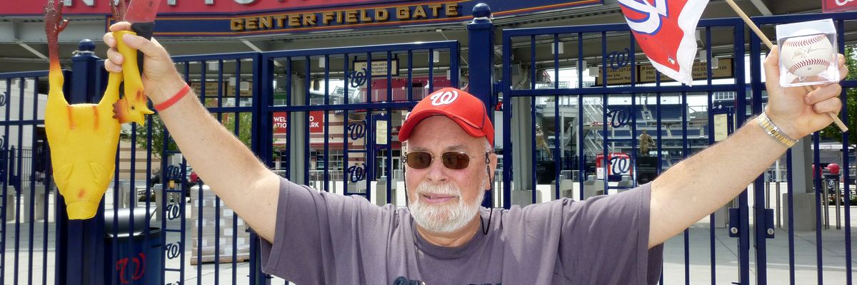 EPA by day, “Chicken Man” at the ballpark by night