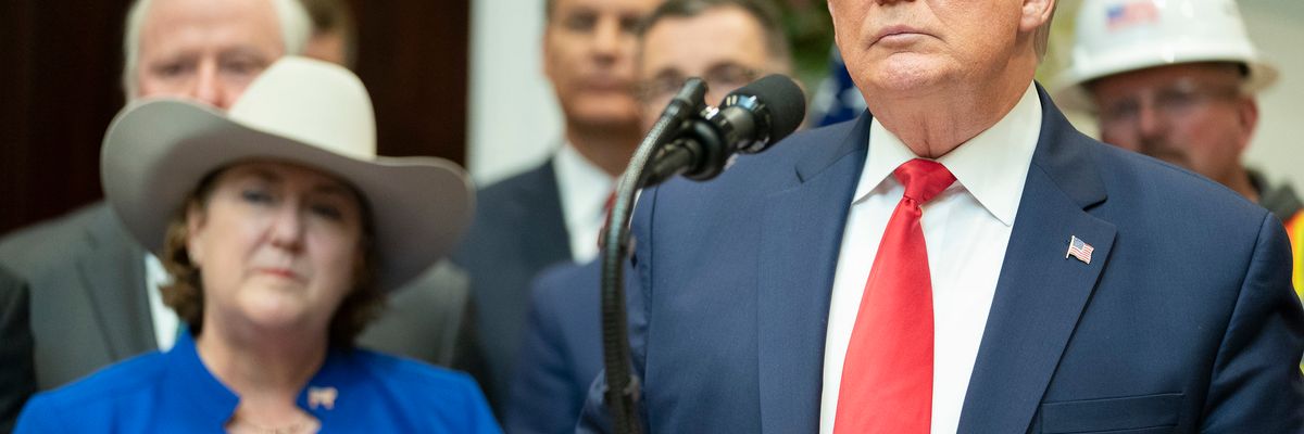 Trump’s other war is going well