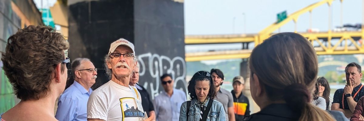 Visiting health care professionals take “environmental justice tour” of Pittsburgh