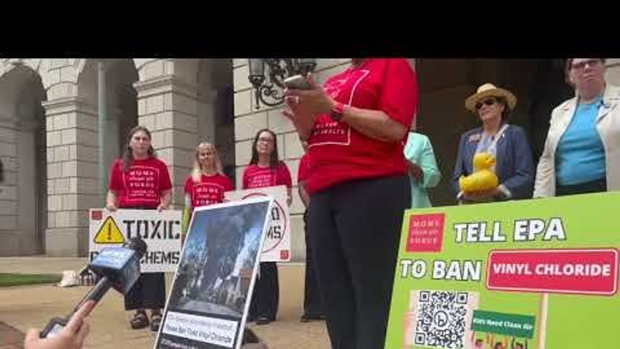Environmental groups call on the EPA to ban the toxic chemical vinyl chloride
