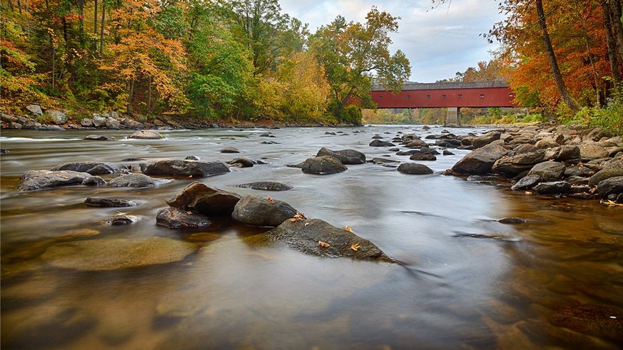 A Massachusetts town is confronting industrial giants over toxics in its waters