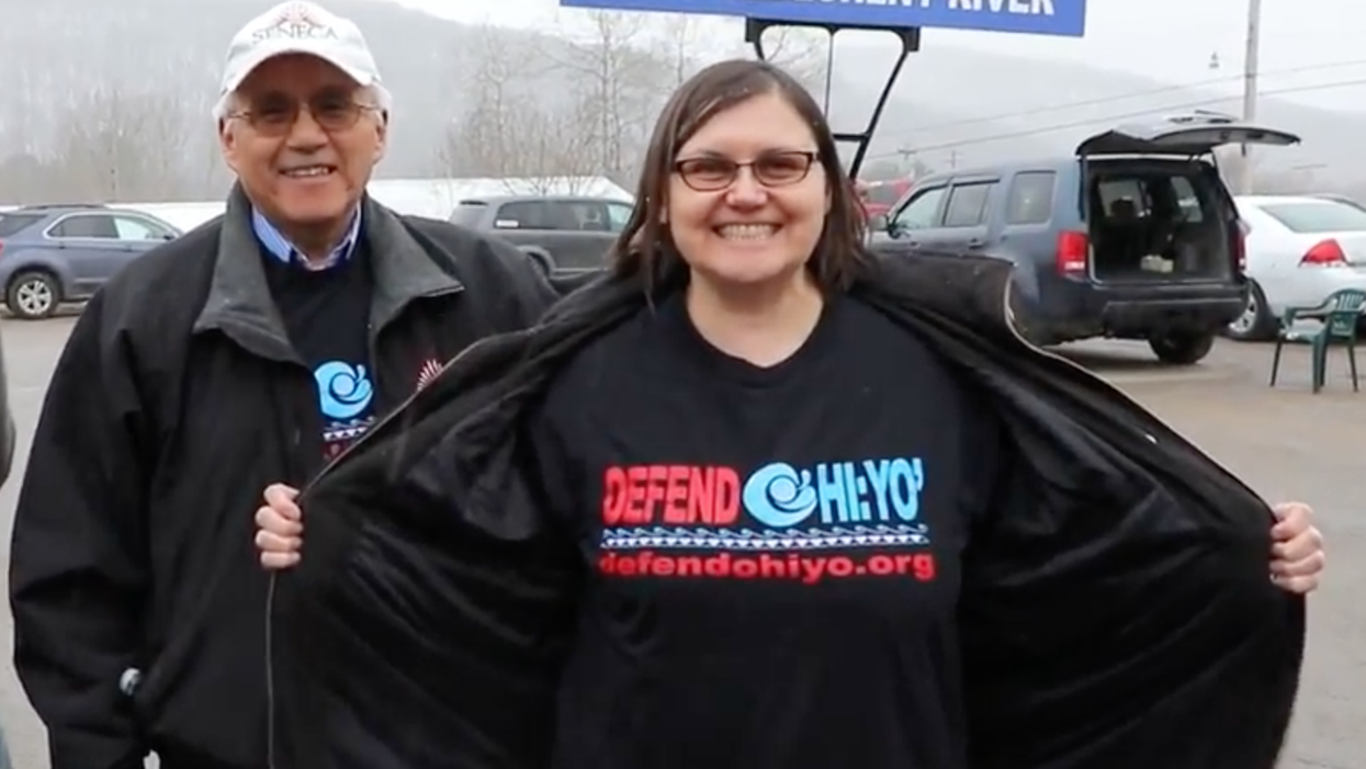 Watch: Seneca Nation celebrates after fracking water treatment permits are revoked