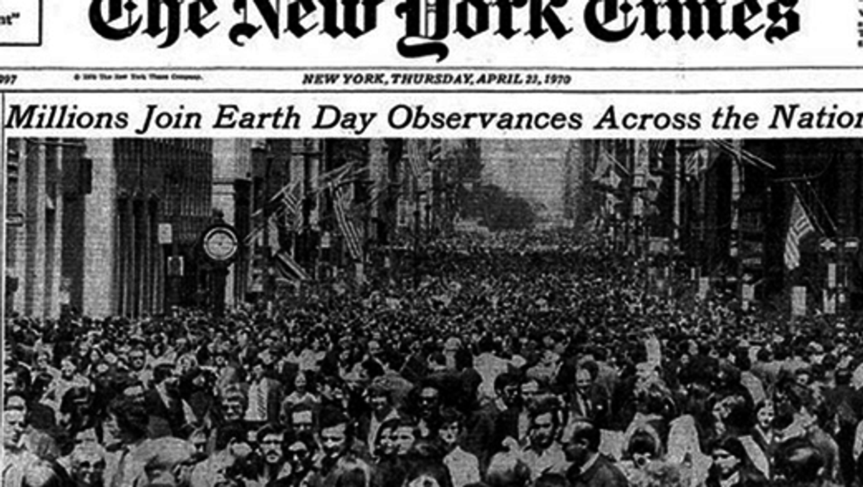 A cynic's field guide to Earth Day. Weekend Reader for Sunday, April 22.