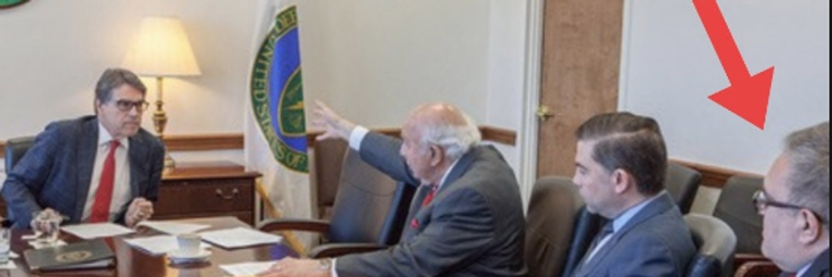 Handing out medals in the Battle of Pruitt