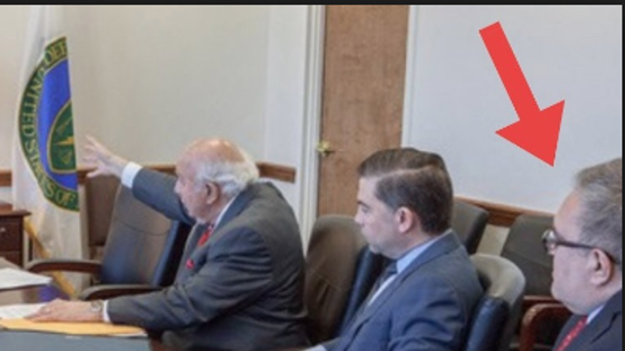 Handing out medals in the Battle of Pruitt