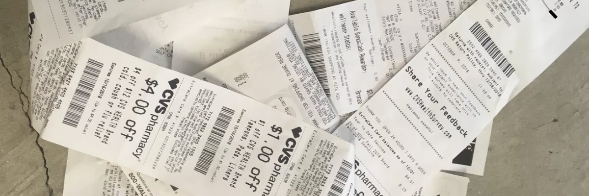 The very real concern about those very long CVS receipts