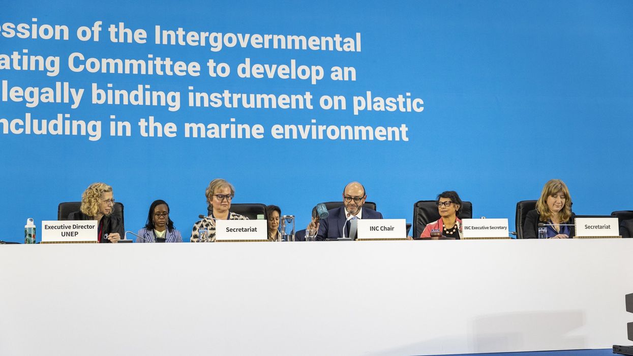 INC-5 plastic treaty talk main panel