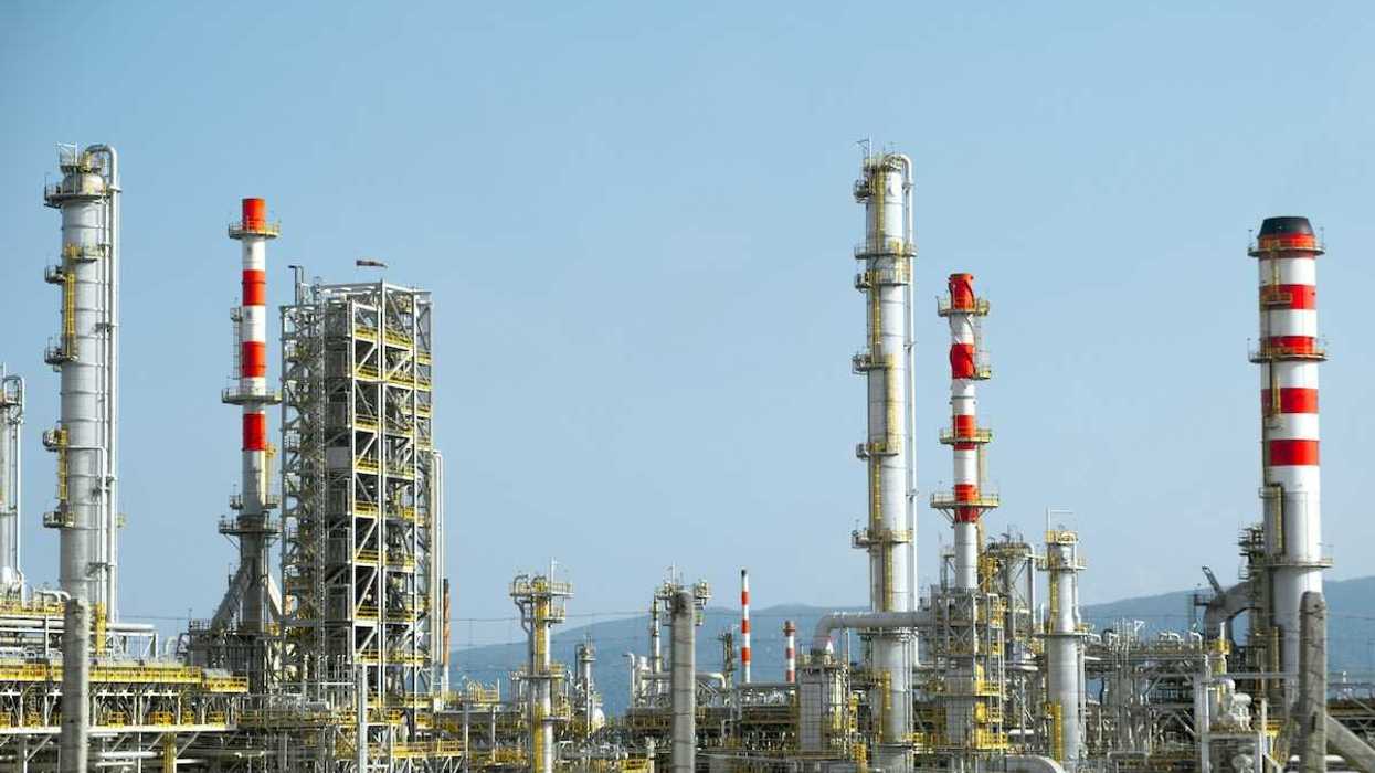 Industrial complex - petroleum refining, petrochemicals