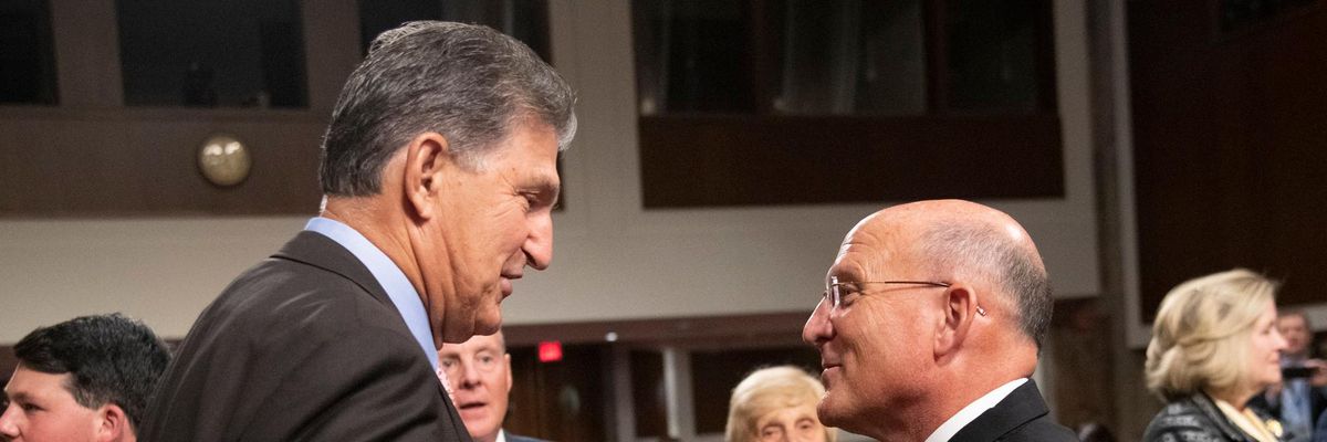 Joe manchin climate change