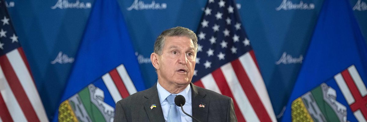 joe manchin climate change