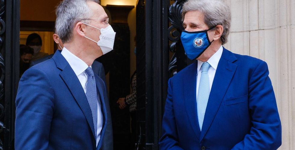 John Kerry climate change NATO
