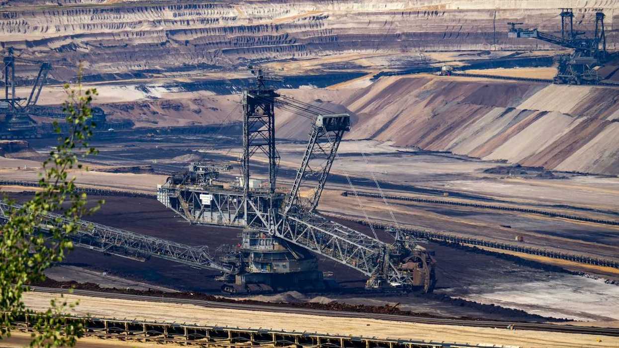 Large open-pit mining operation