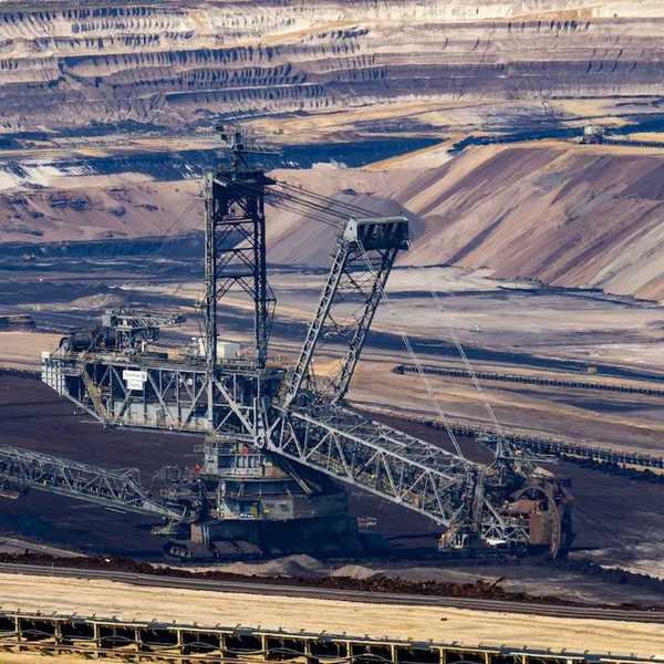 Large open-pit mining operation