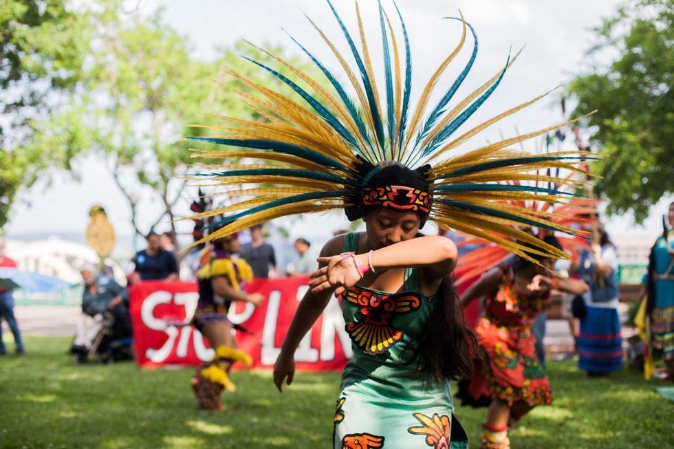 line 3 indigenous protest