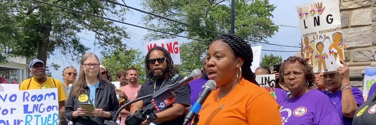 LNG plant chester PA