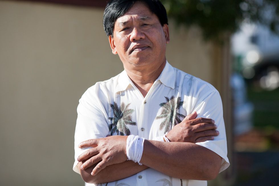 Man with arms crossed