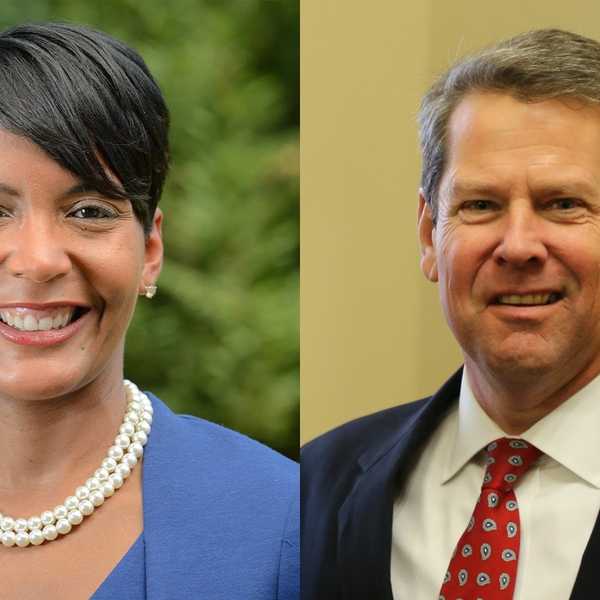 Mayor Keisha Lance Bottoms Governor Brian Kemp COVID-19