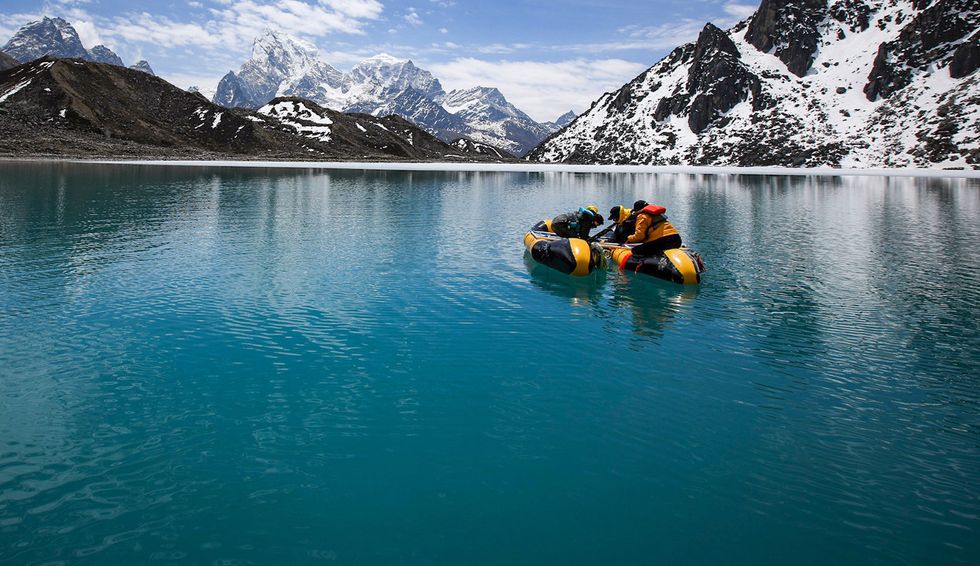 Mount Everest plastic pollution expedition