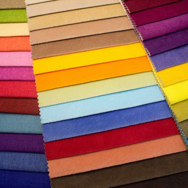 multi colored textile samples