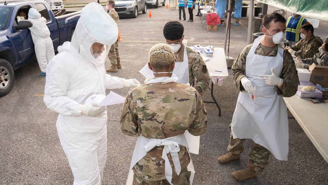 New Orleans, Louisiana, coronavirus