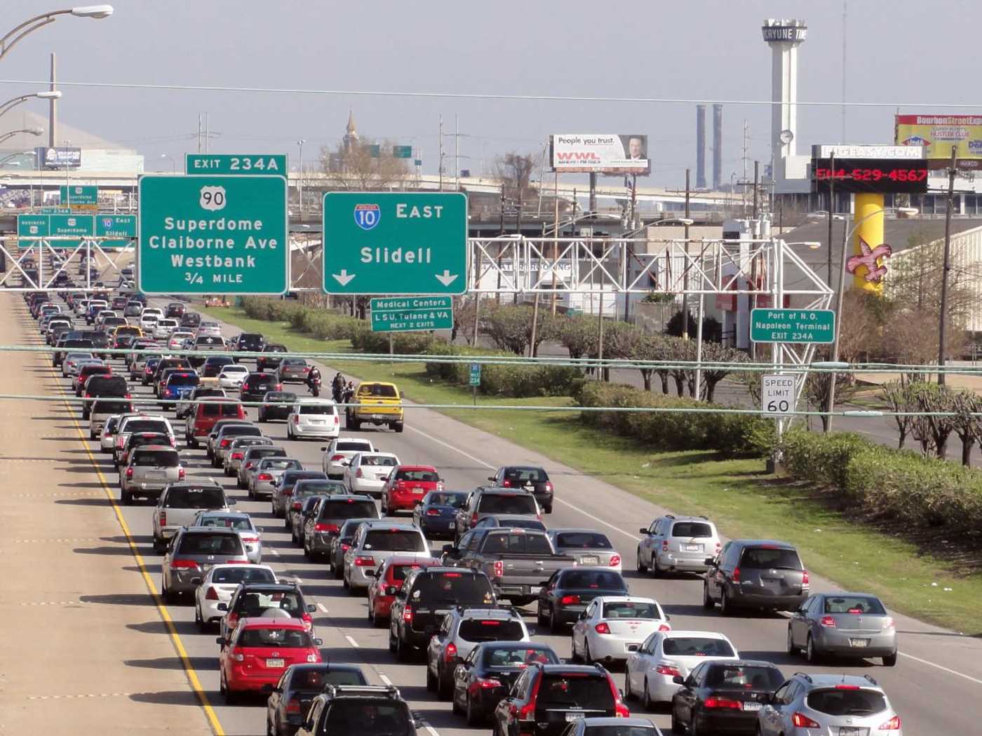 New Orleans traffic