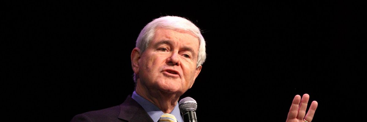 newt gingrich climate change denial