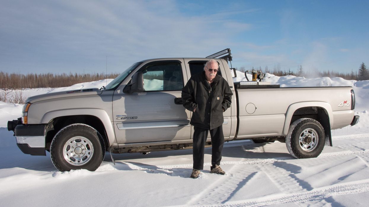 North Pole Alaska pollution plume