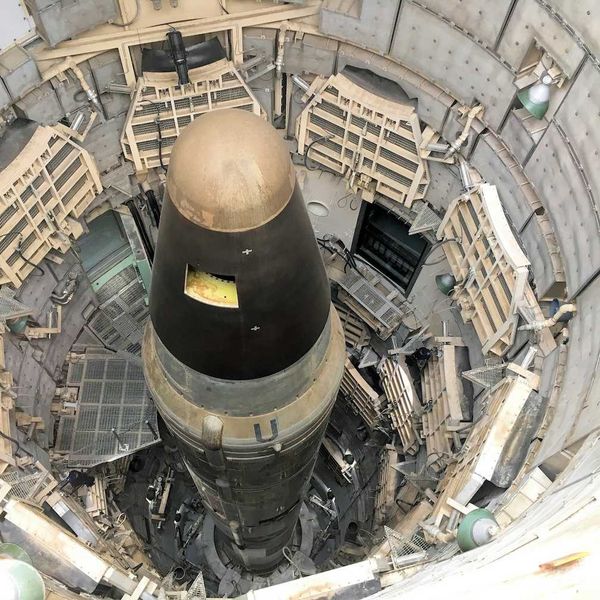 nuclear missile in a missile silo