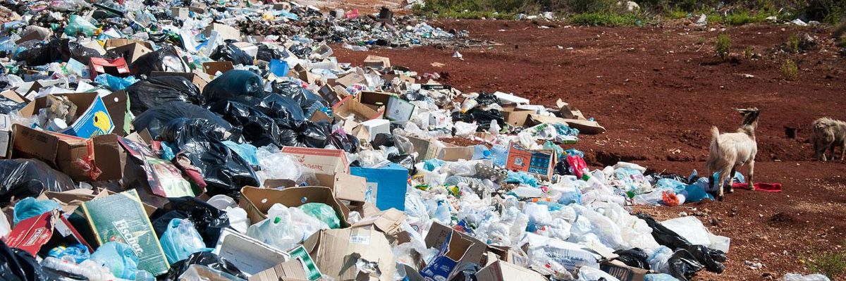 Ocean plastic pollution