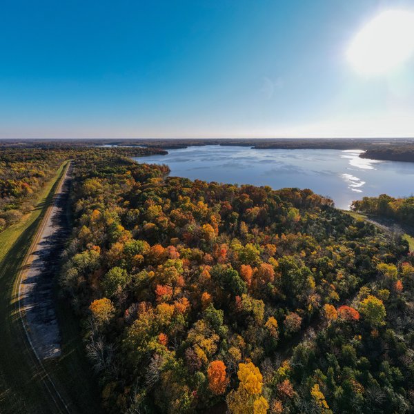 ohio public lands lake trees