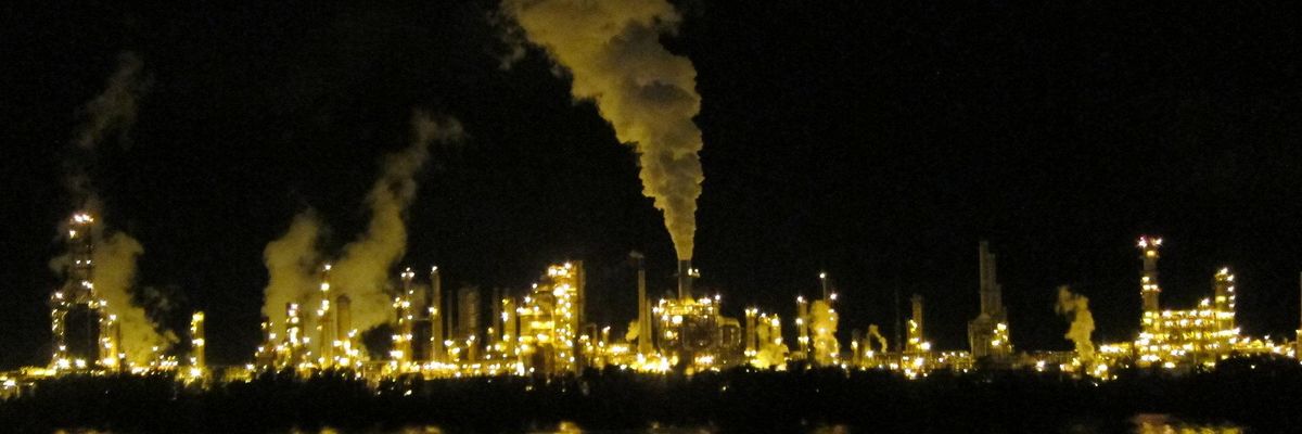 oil refinery