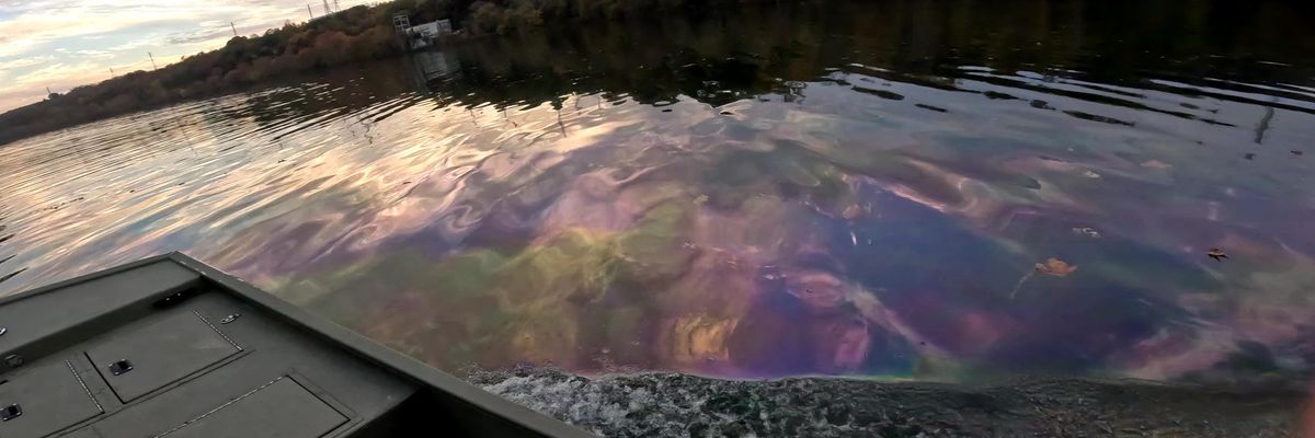 Numerous miles-long oil spills have been reported on one of Pittsburgh’s iconic three rivers