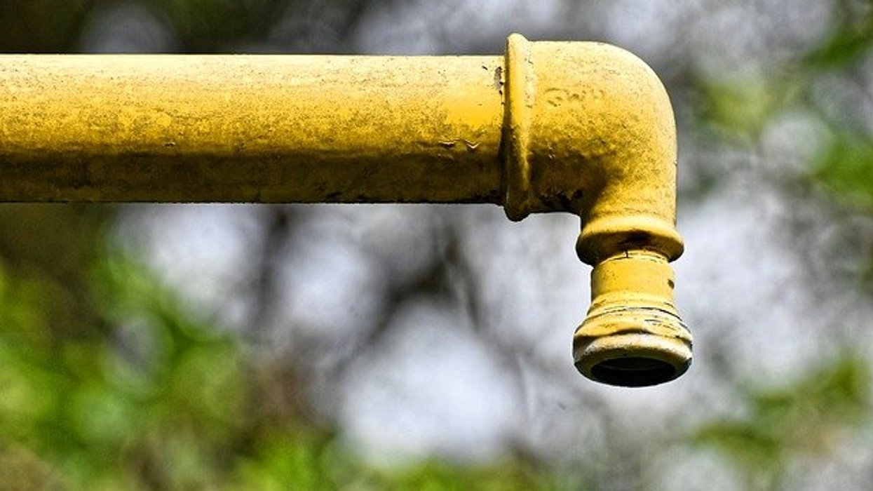 old water spout