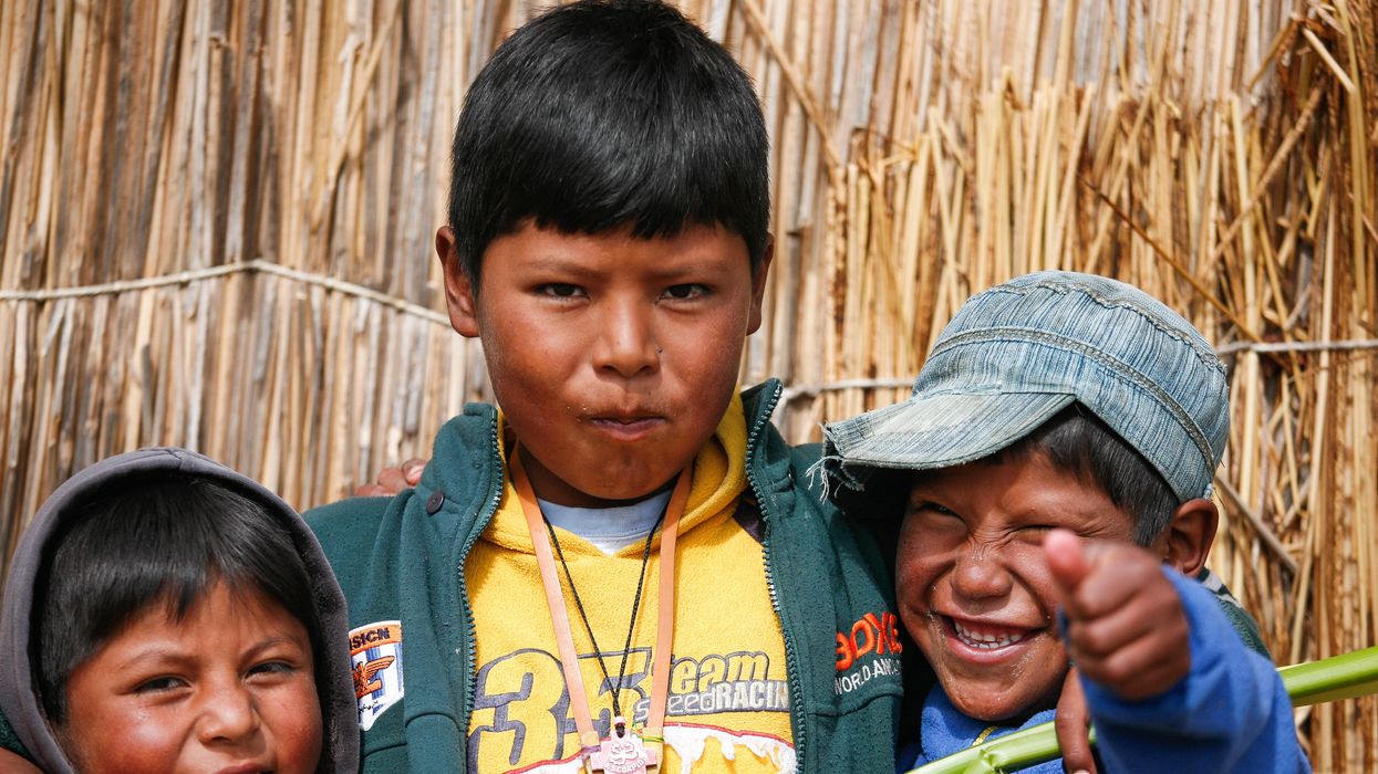 peruvian kids education climate environment