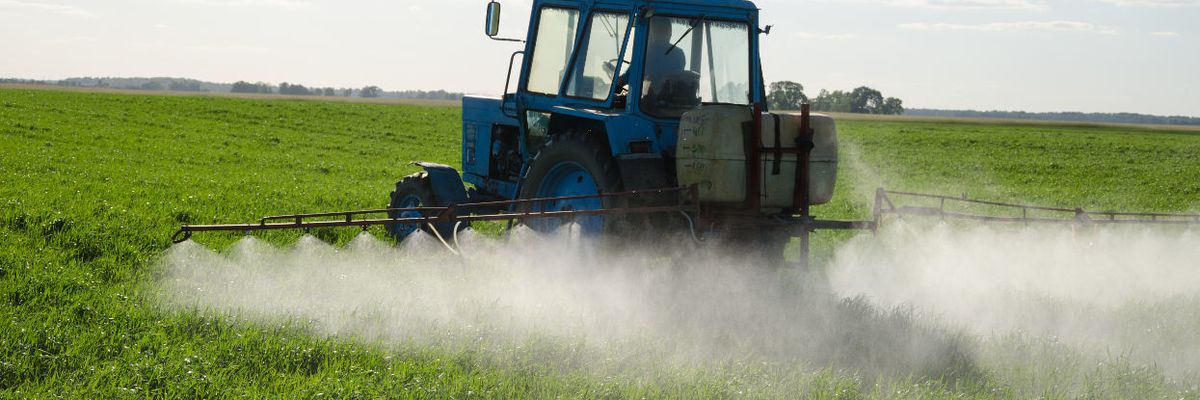 Pesticide spraying