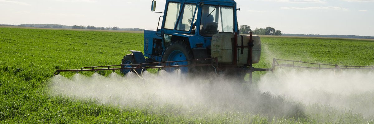 Pesticide spraying