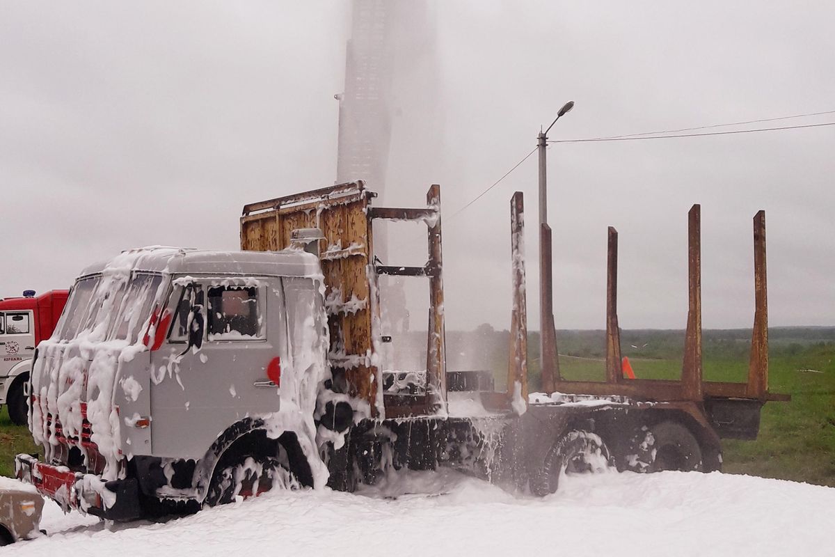 PFAS Firefighting foam