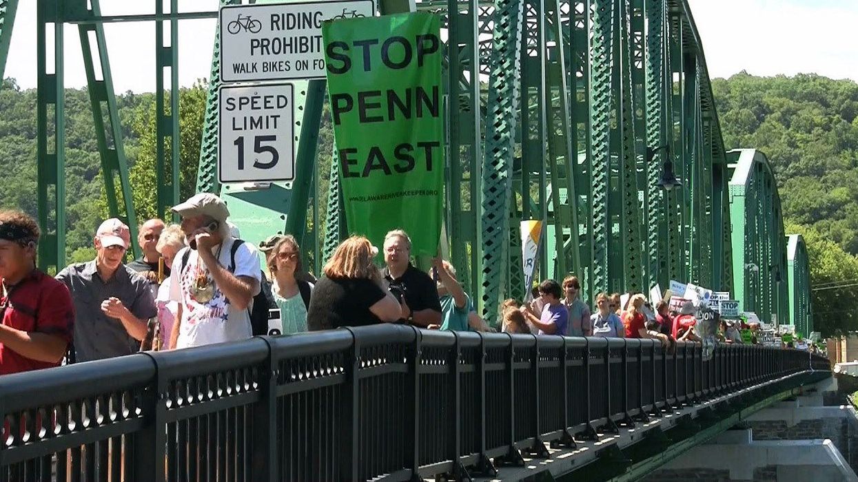 pipeline protest