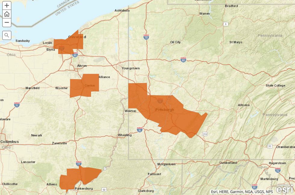 Pittsburgh air pollution COVID-19