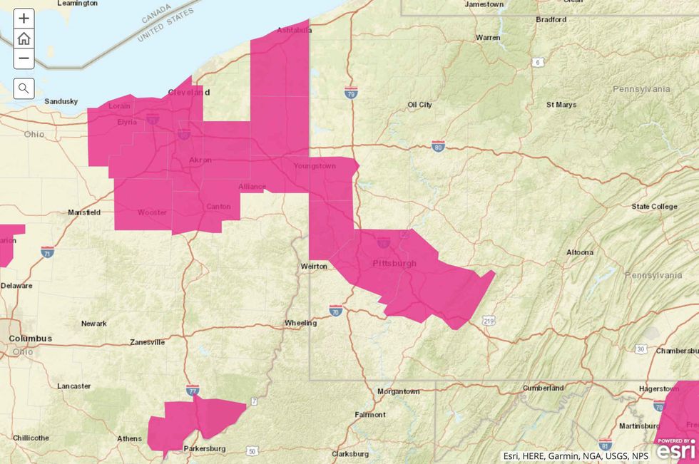 Pittsburgh air pollution COVID-19